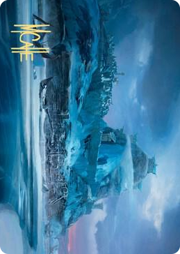 0072 Port of Karfell Art Card (Gold-Stamped Signature) S Art Series: Kaldheim