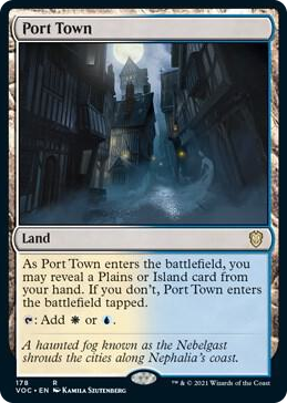 0178 Port Town R Commander: Innistrad: Crimson Vow