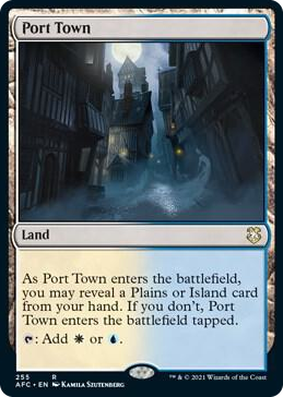 0255 Port Town R Commander: Adventures in the Forgotten Realms