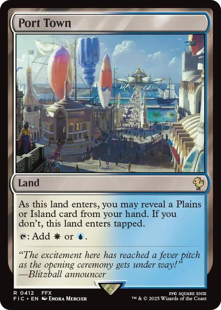 0412 Port Town R Commander: FINAL FANTASY