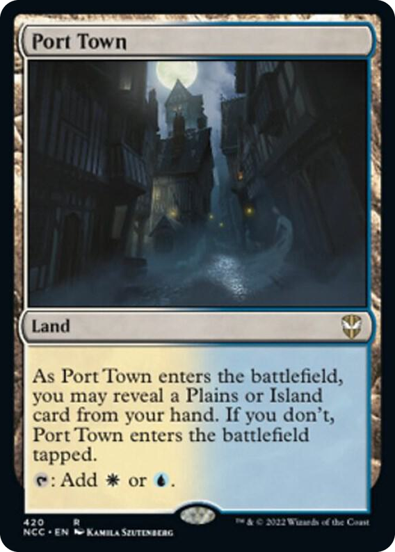 0420 Port Town R Commander: Streets of New Capenna