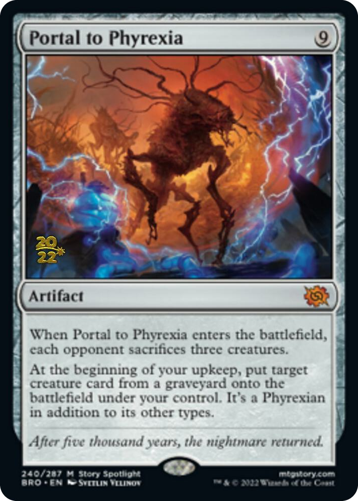 0240 Portal to Phyrexia M Prerelease Cards