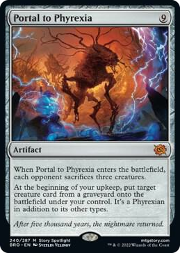 0240 Portal to Phyrexia M The Brothers' War