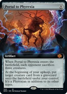 0365 Portal to Phyrexia (Extended Art) M The Brothers' War