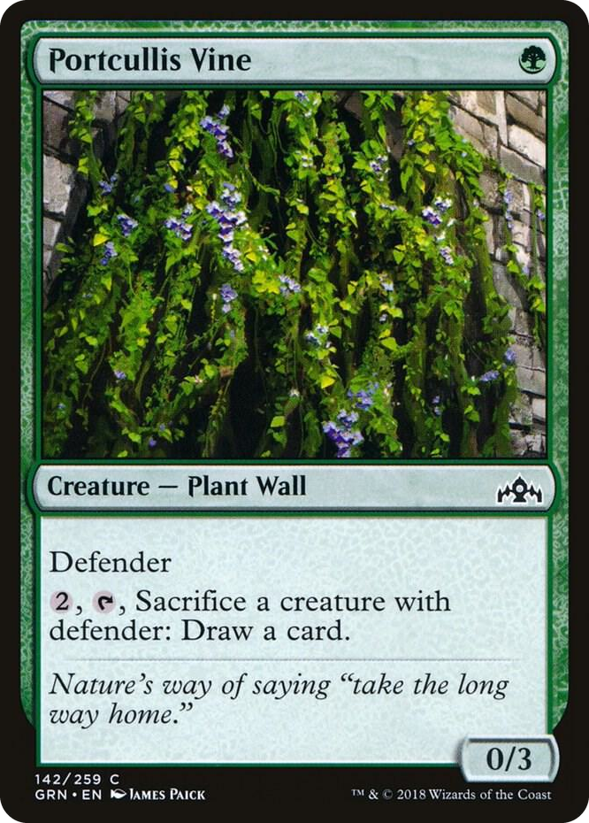 0142 Portcullis Vine C Guilds of Ravnica