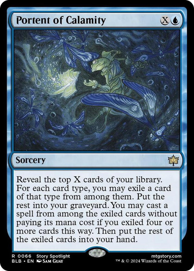 0066 Portent of Calamity R Bloomburrow