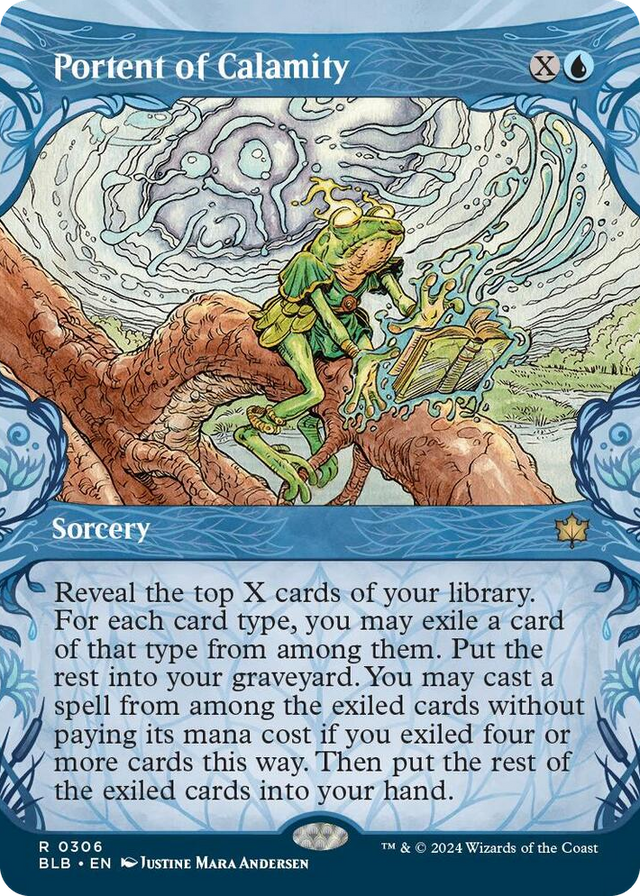 0306 Portent of Calamity (Showcase) R Bloomburrow