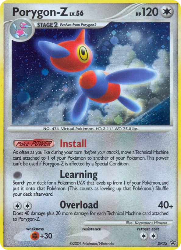 DP035 Porygon-Z - DP35 Promo Diamond and Pearl Promos