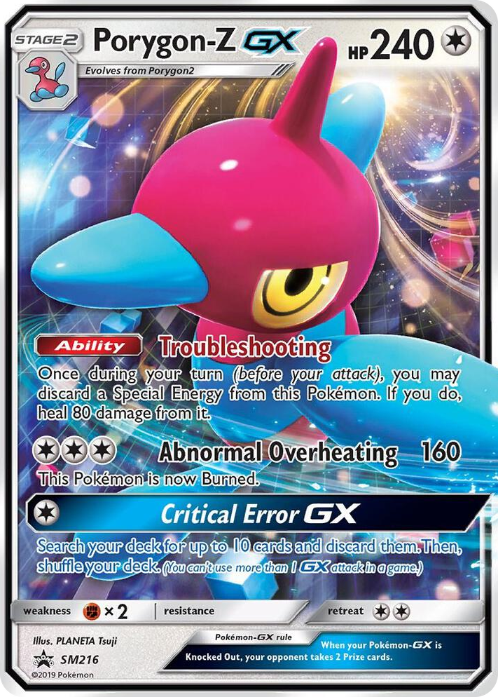 SM216 Porygon-Z GX - SM216 Promo SM Promos