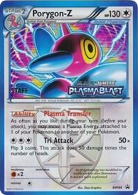 BW084 Porygon-Z (Team Plasma) - BW84 (Prerelease) [Staff] Promo Black and White Promos