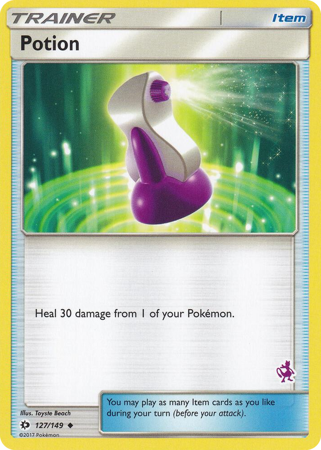 0127 Potion - 127/149 (Mewtwo Stamped) Promo Battle Academy