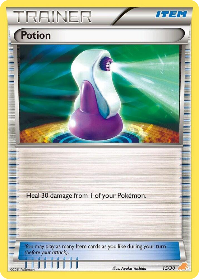 0015 Potion (#15) Common BW Trainer Kit: Excadrill & Zoroark