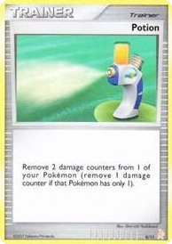 0009 Potion (Lucario) Common DP Trainer Kit: Manaphy & Lucario