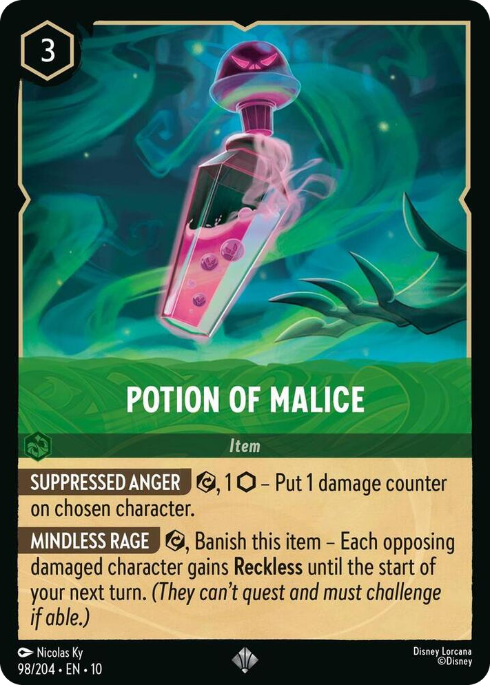 0098 Potion of Malice Super Rare Whispers in the Well