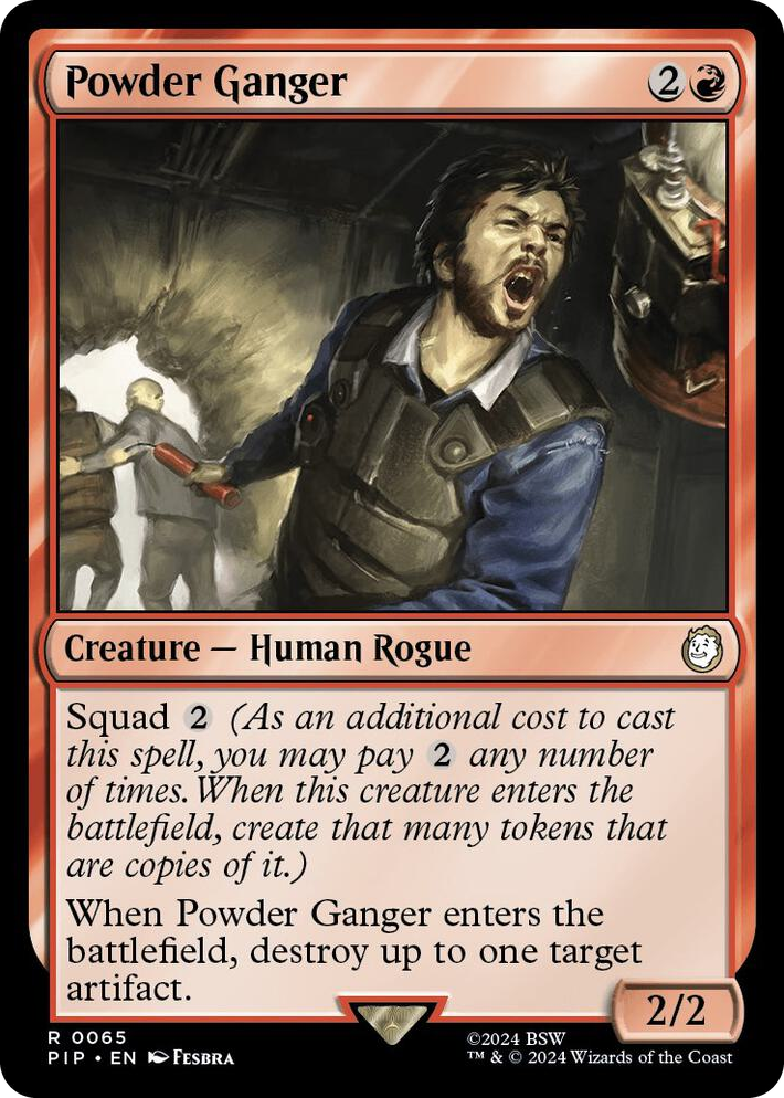 0065 Powder Ganger R Universes Beyond: Fallout