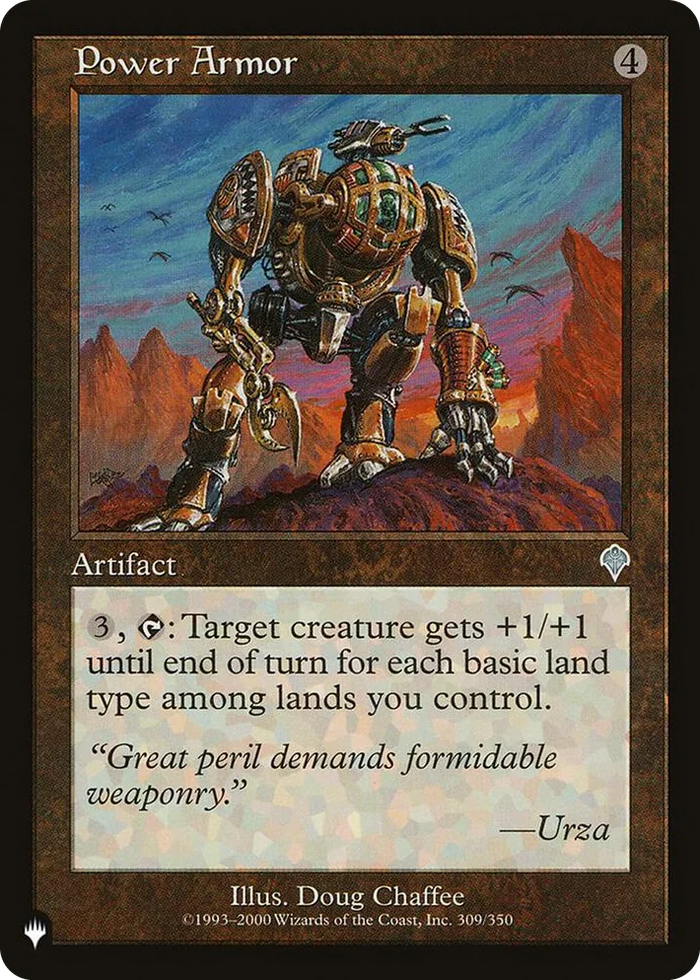0309 Power Armor U The List Reprints
