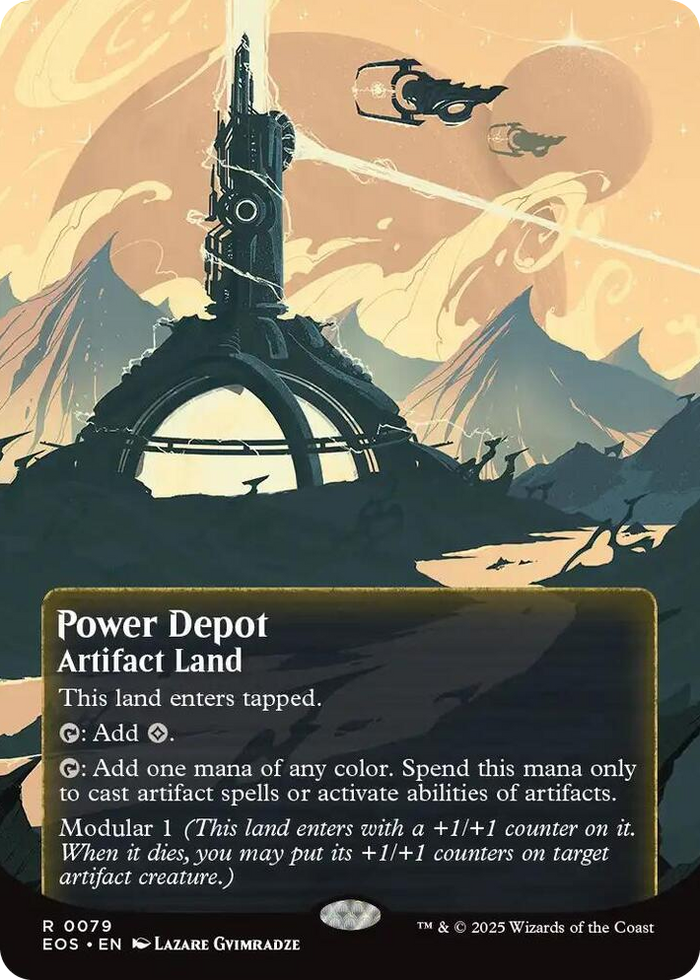 Power Depot (0079) (Borderless) #79 R - Edge of Eternities: Stellar Sights Pokemon card
