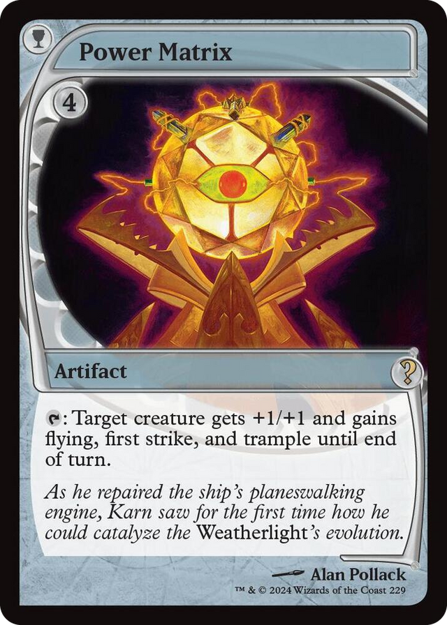 0229 Power Matrix (Future Sight) R Mystery Booster 2