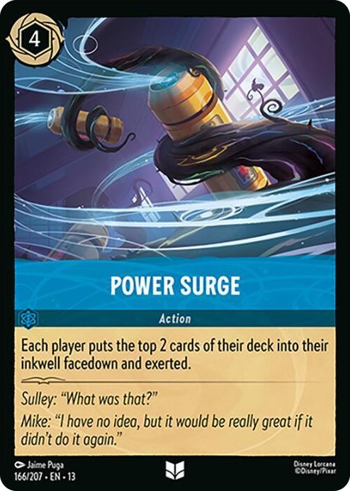 0166 Power Surge Uncommon Attack of the Vine!