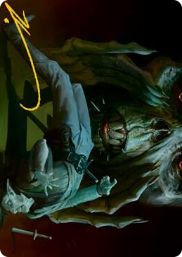 0035 Power Word Kill Art Card (Gold-Stamped Signature) S Art Series: Adventures in the Forgotten Realms