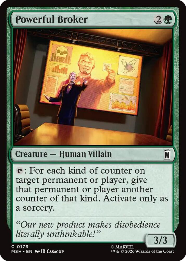 0179 Powerful Broker C Marvel Super Heroes