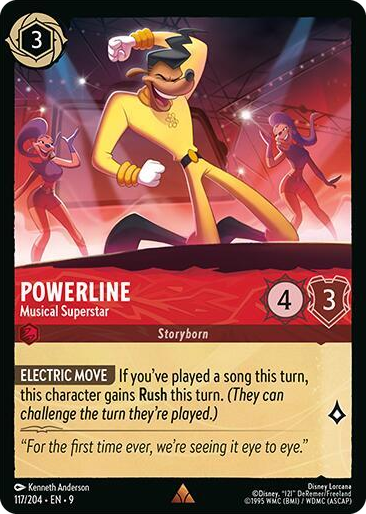 0117 Powerline - Musical Superstar Rare Fabled