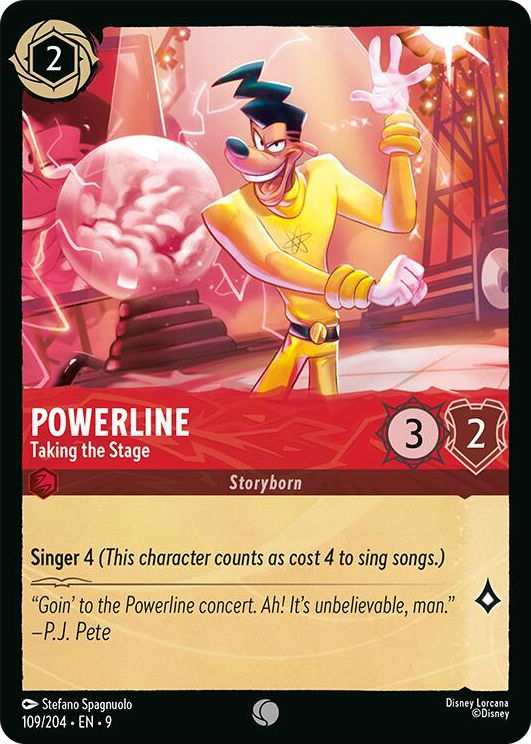 0109 Powerline - Taking the Stage Common Fabled