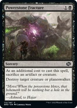 0112 Powerstone Fracture C The Brothers' War