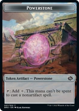 0007 Powerstone Token T The Brothers' War