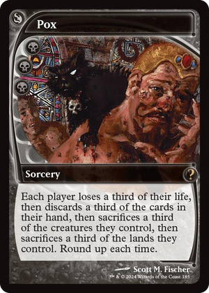 0185 Pox (Future Sight) R Mystery Booster 2