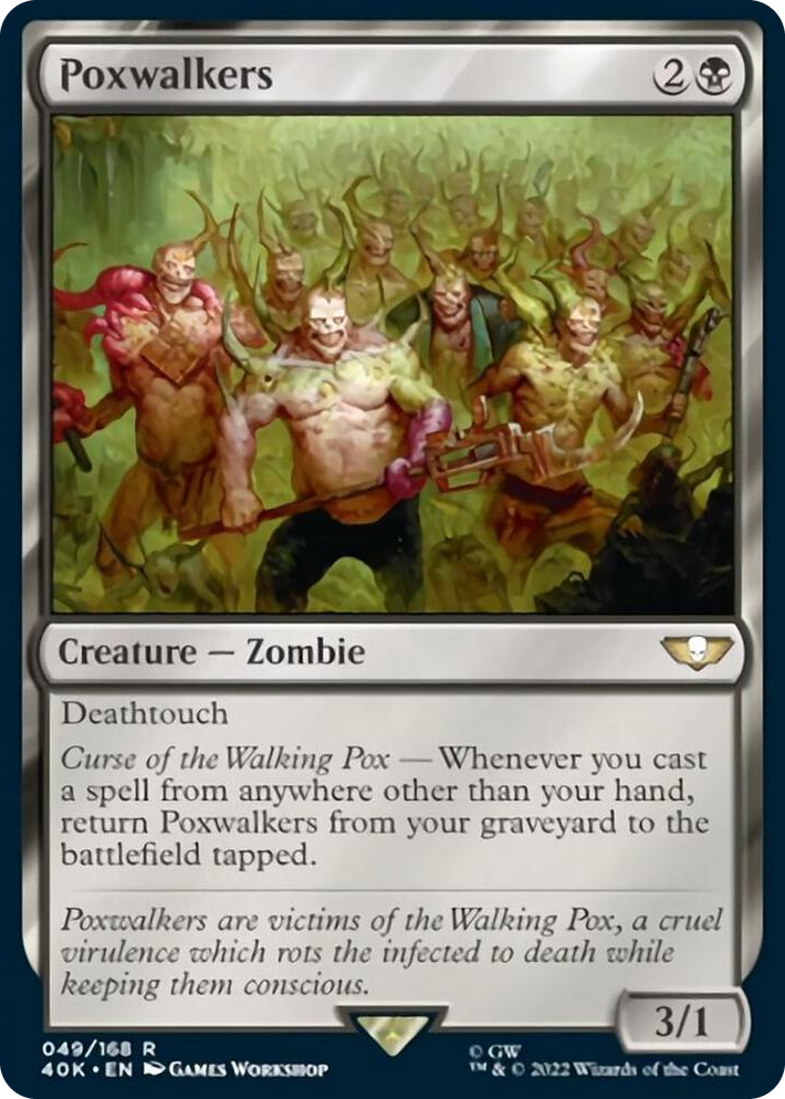 0049 Poxwalkers R Universes Beyond: Warhammer 40,000