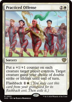 0025 Practiced Offense R Promo Pack: Secrets of Strixhaven