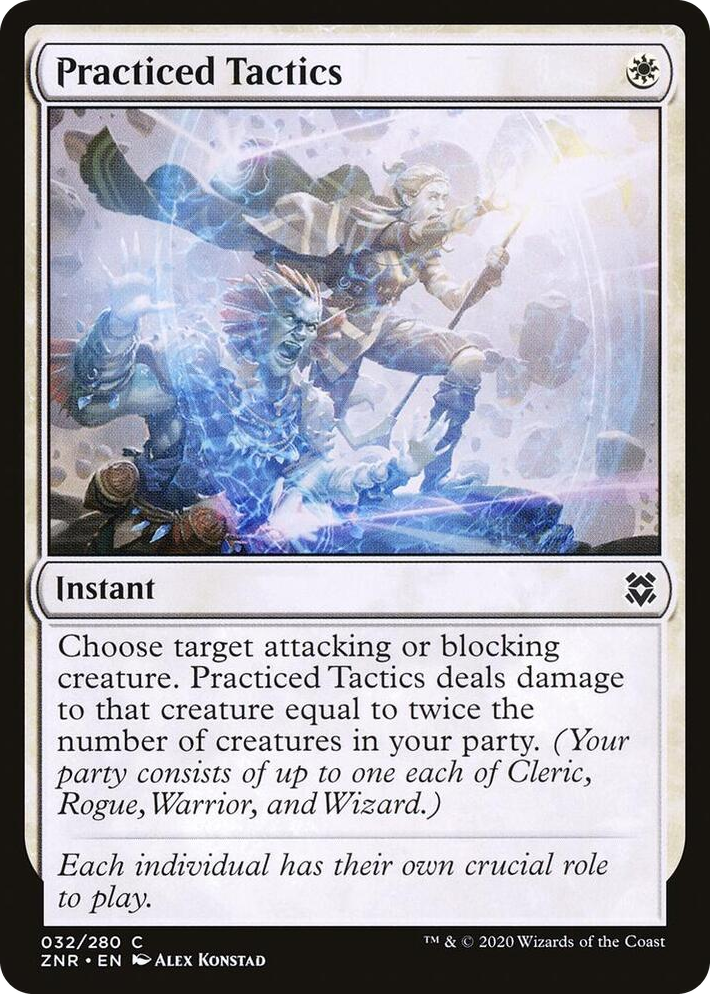 0032 Practiced Tactics C Zendikar Rising