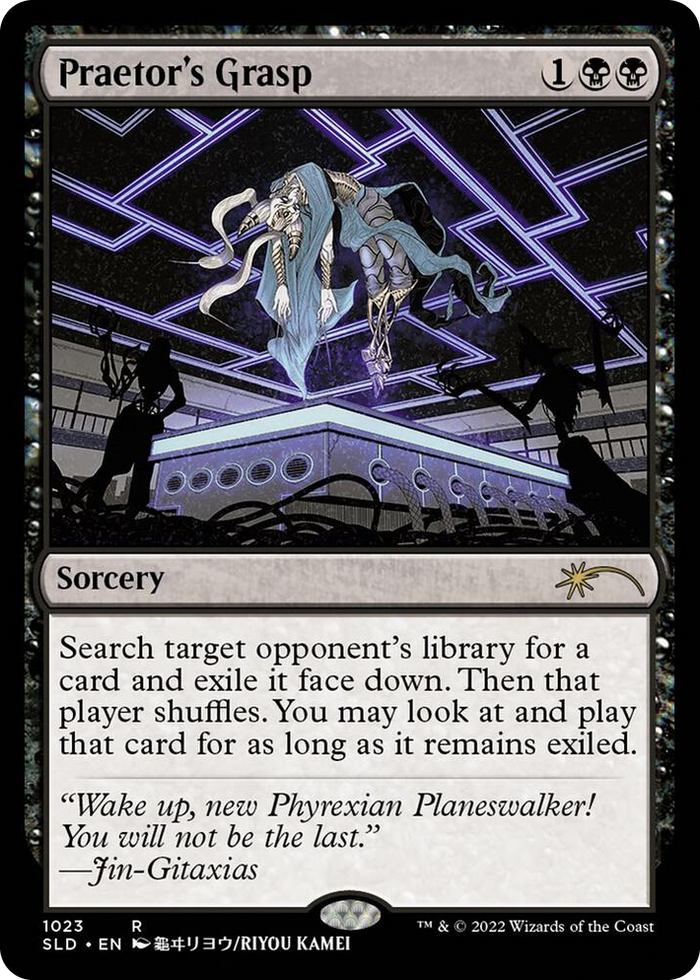 Praetor's Grasp #1023 R - Secret Lair Drop Series Pokemon card
