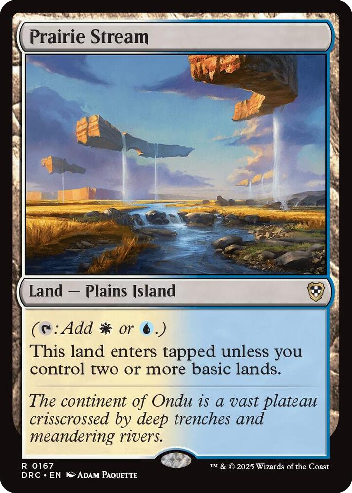 0167 Prairie Stream R Commander: Aetherdrift