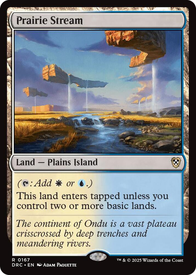 0167 Prairie Stream R Commander: Aetherdrift