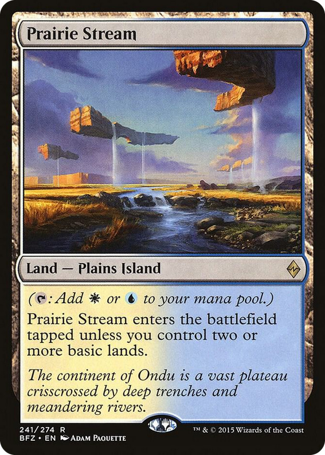 0241 Prairie Stream R Battle for Zendikar