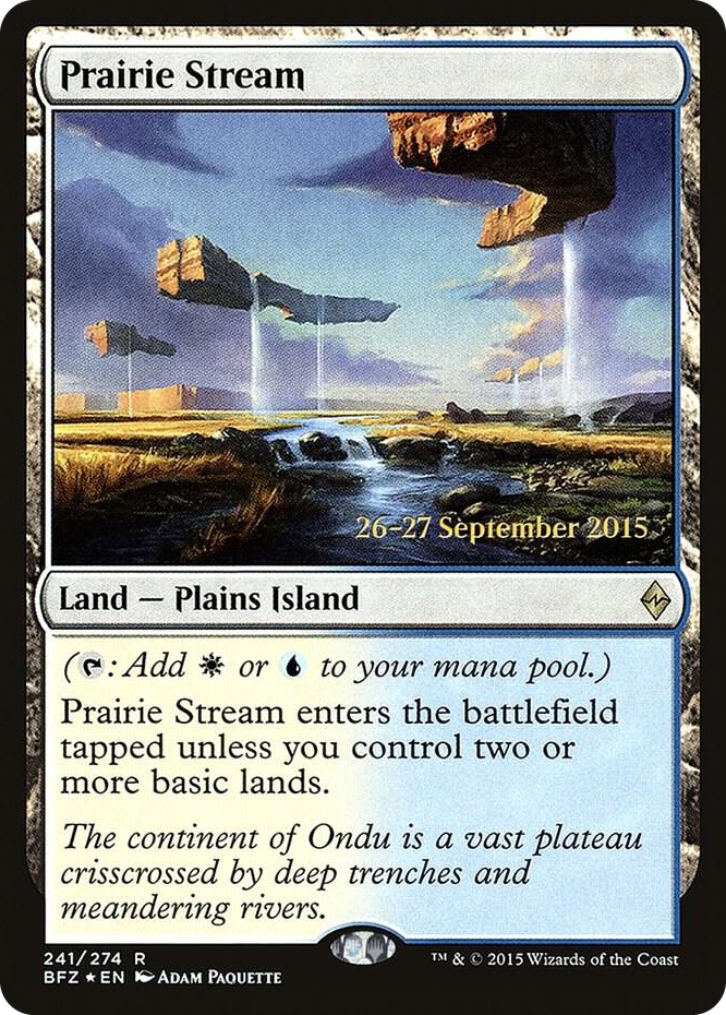 Prairie Stream #241 R - Prerelease Cards Pokemon card
