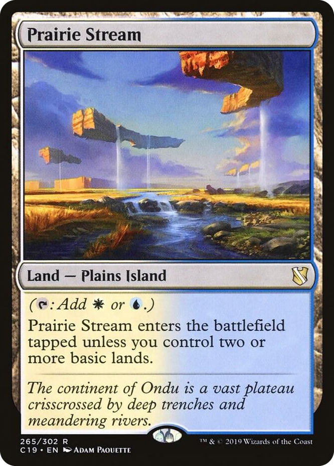 0265 Prairie Stream R Commander 2019