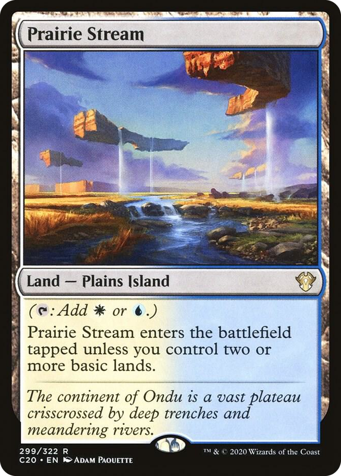0299 Prairie Stream R Commander 2020
