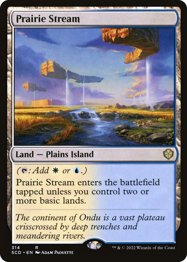 0314 Prairie Stream R Starter Commander Decks