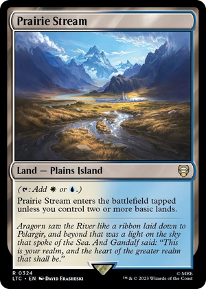 0324 Prairie Stream R Commander: The Lord of the Rings: Tales of Middle-earth