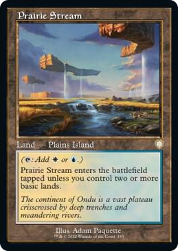 0193 Prairie Stream (Retro Frame) R Commander: The Brothers' War