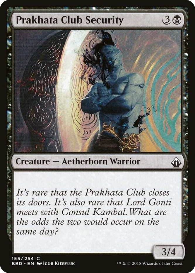 0155 Prakhata Club Security C Battlebond