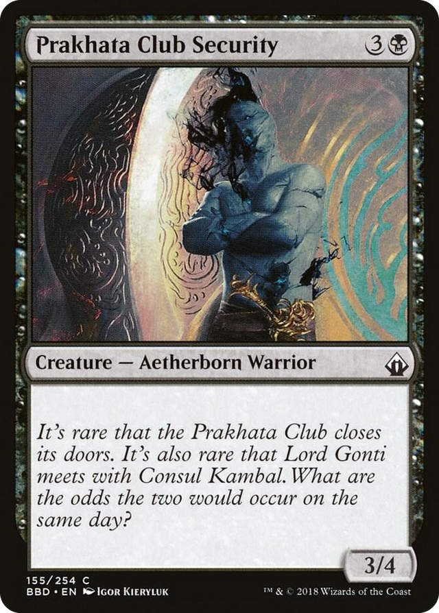 0155 Prakhata Club Security C Battlebond