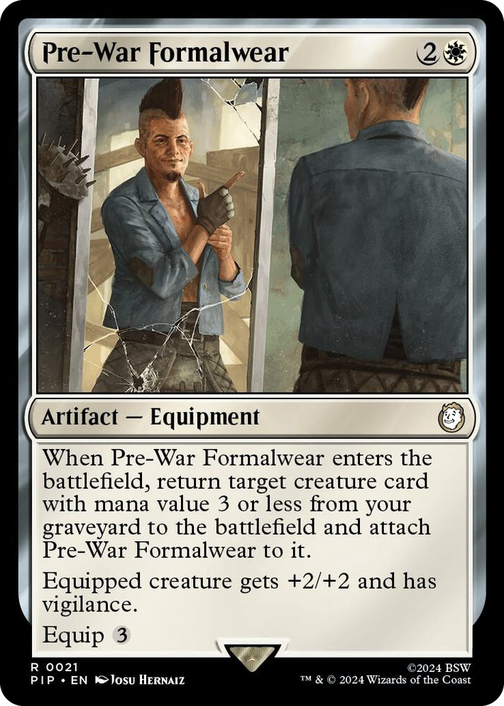 0021 Pre-War Formalwear R Universes Beyond: Fallout