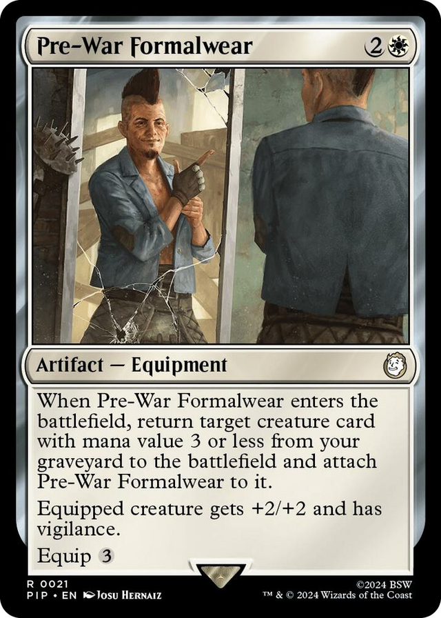 0021 Pre-War Formalwear R Universes Beyond: Fallout