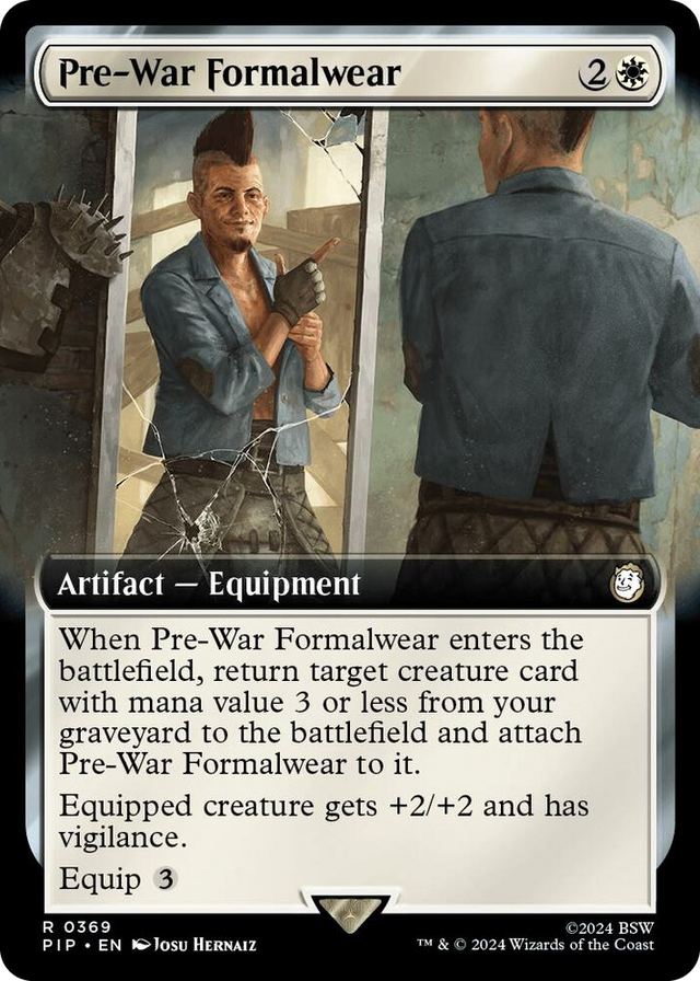 0369 Pre-War Formalwear (Extended Art) R Universes Beyond: Fallout