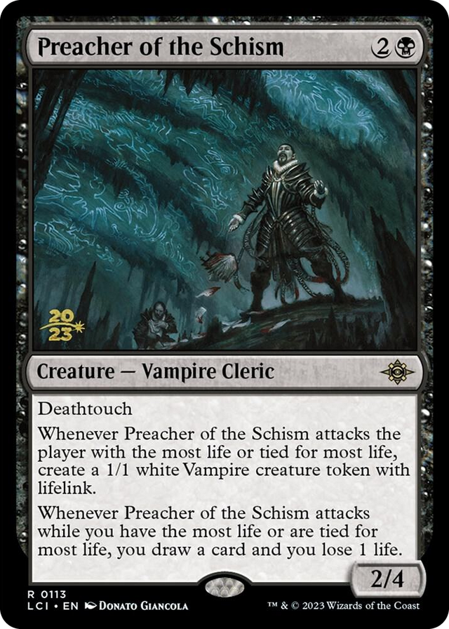 0113 Preacher of the Schism R Prerelease Cards