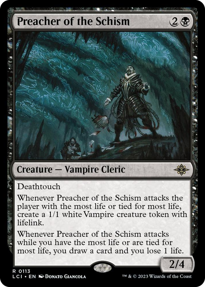 0113 Preacher of the Schism R The Lost Caverns of Ixalan